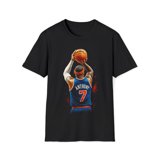 CARMELO BASKETBALL LEGENDS Unisex Softstyle T-Shirt