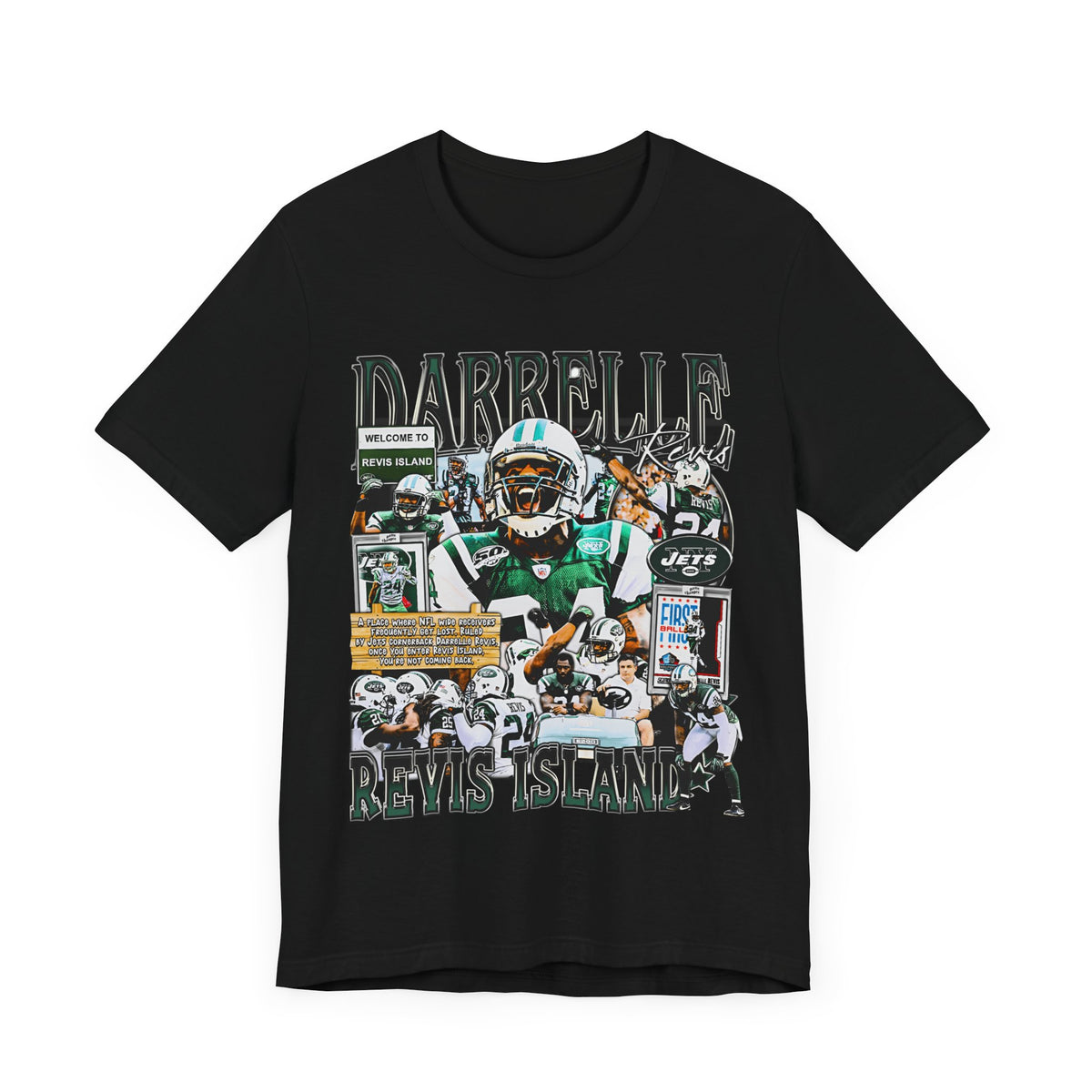 Vintage 90s Football Bootleg Style T-Shirt DARELLE REVIS 90s Unisex Tee Shirt