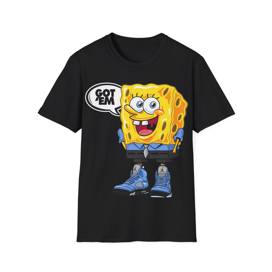 GOT EM SPONGE PREMIUM STREETWEAR Unisex Softstyle T-Shirt