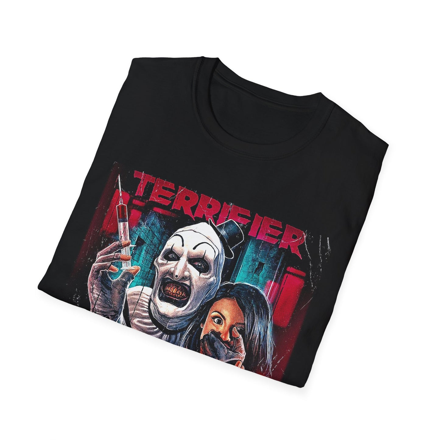 HALLOWEEN TERRIFIER CIRCUS Unisex Softstyle T-Shirt
