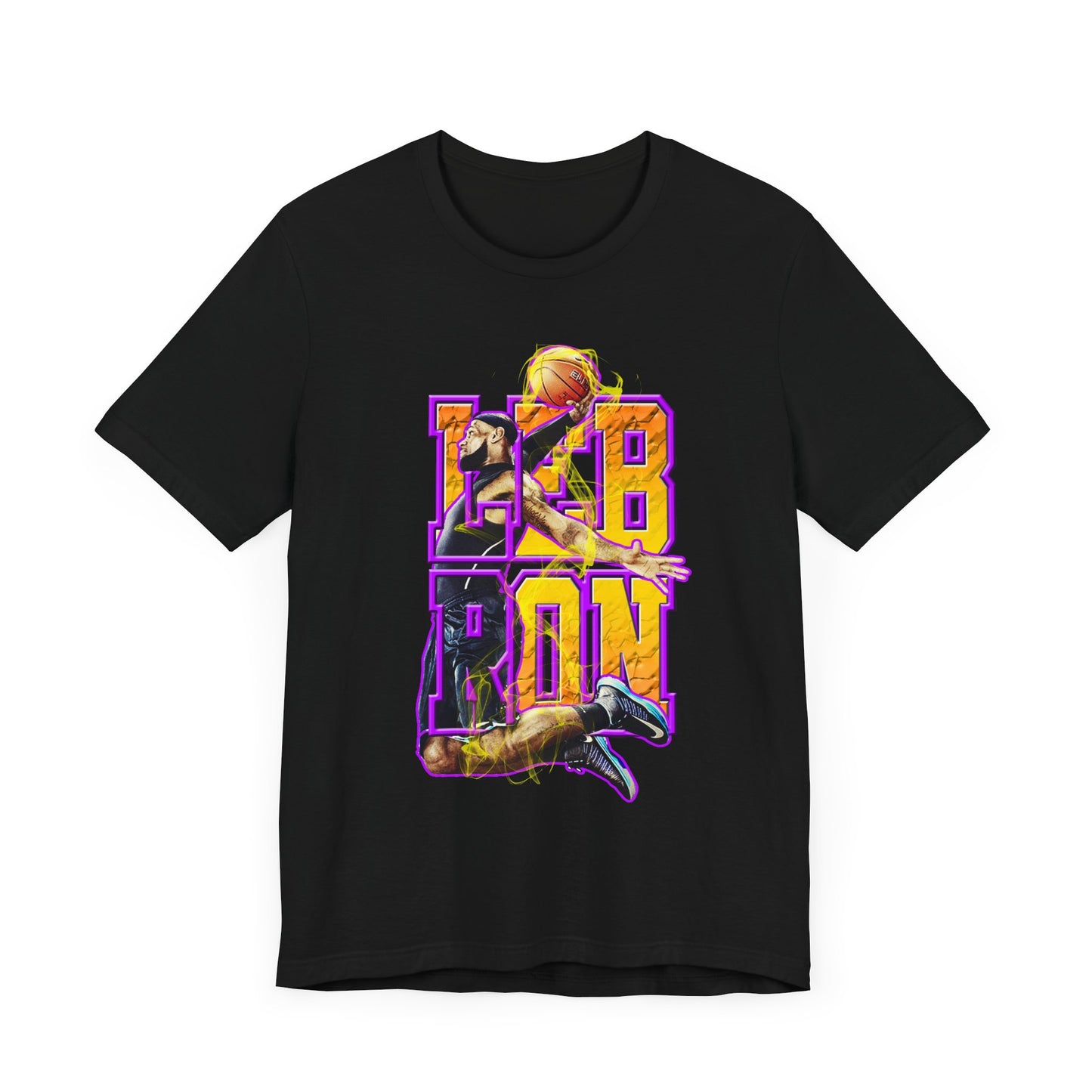 LEBRON JAMES DUNKMAN Unisex Jersey Short Sleeve Tee