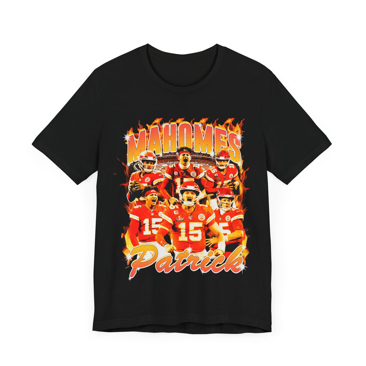 Vintage 90s Football Bootleg Style T-Shirt PATRICK MAHOMES Unisex Graphic Tee