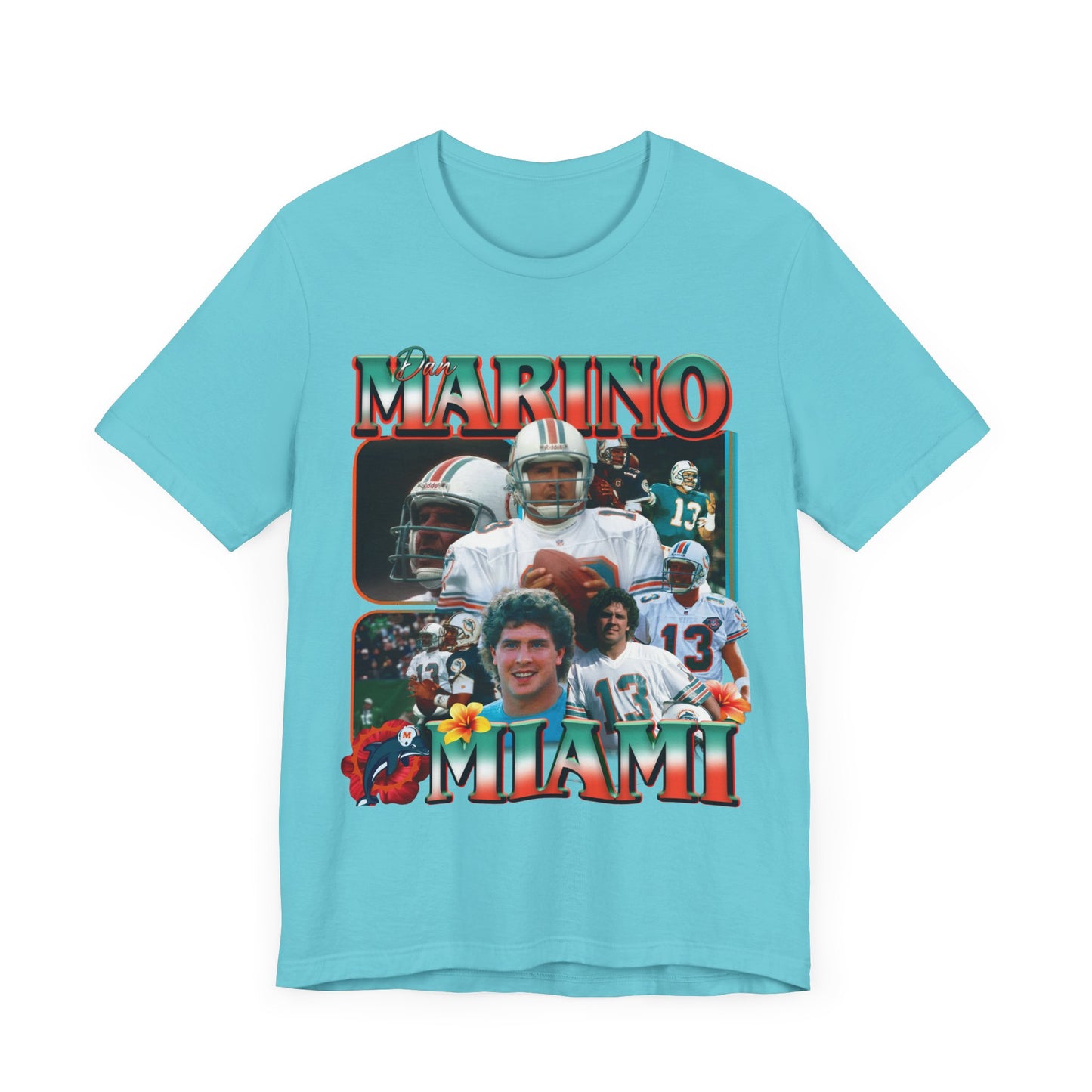 Vintage 90s Football Bootleg Style T-Shirt DAN MARINO 90s Unisex Graphic Tee