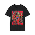 Vintage 90s Soccer Bootleg Style T-Shirt, MANCHESTER UNITED Graphic Tee, Retro Soccer Shirt Unisex Graphic Tee