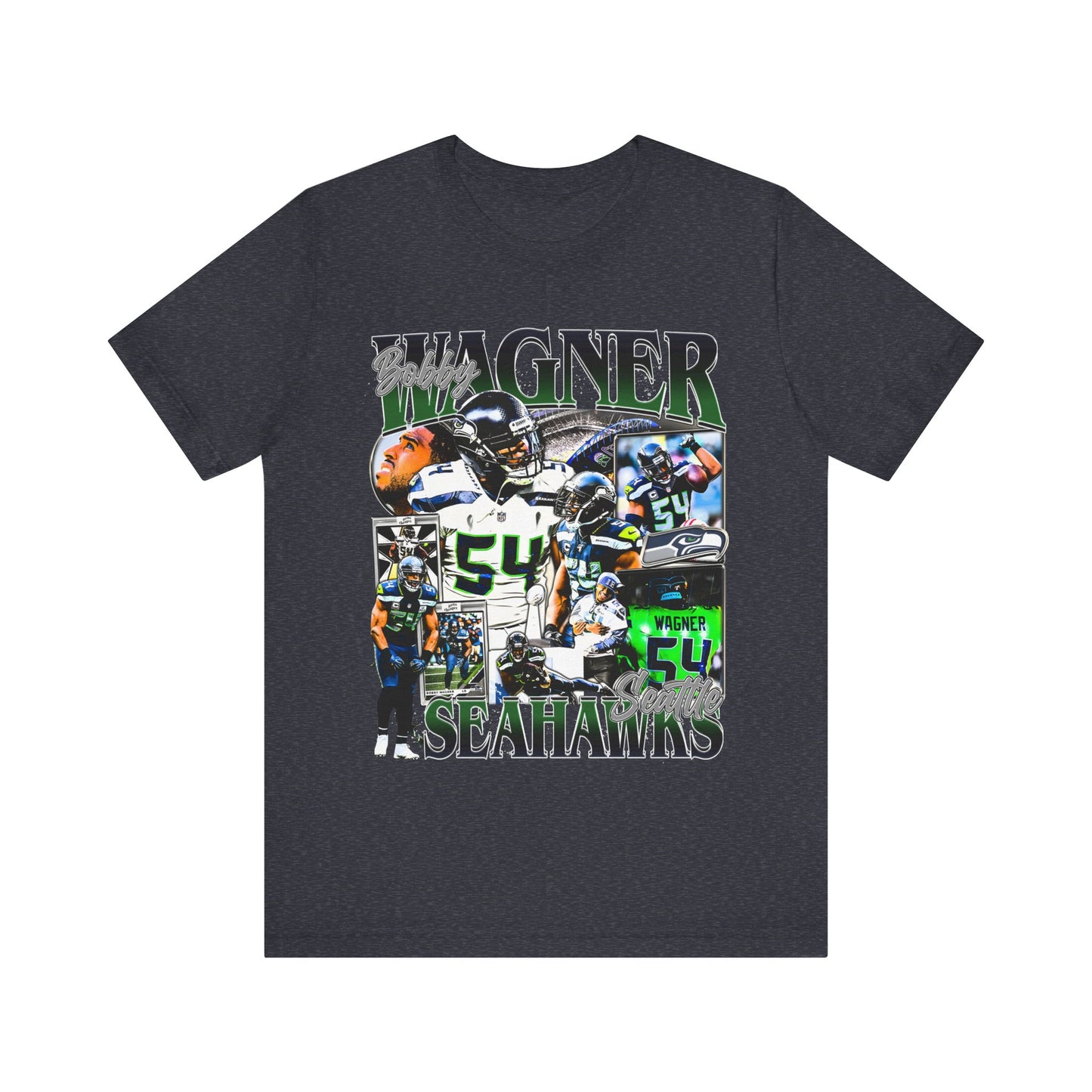 Vintage 90s Football Bootleg Style T-Shirt BOBBY WAGNER Unisex Graphic Tee Shirt