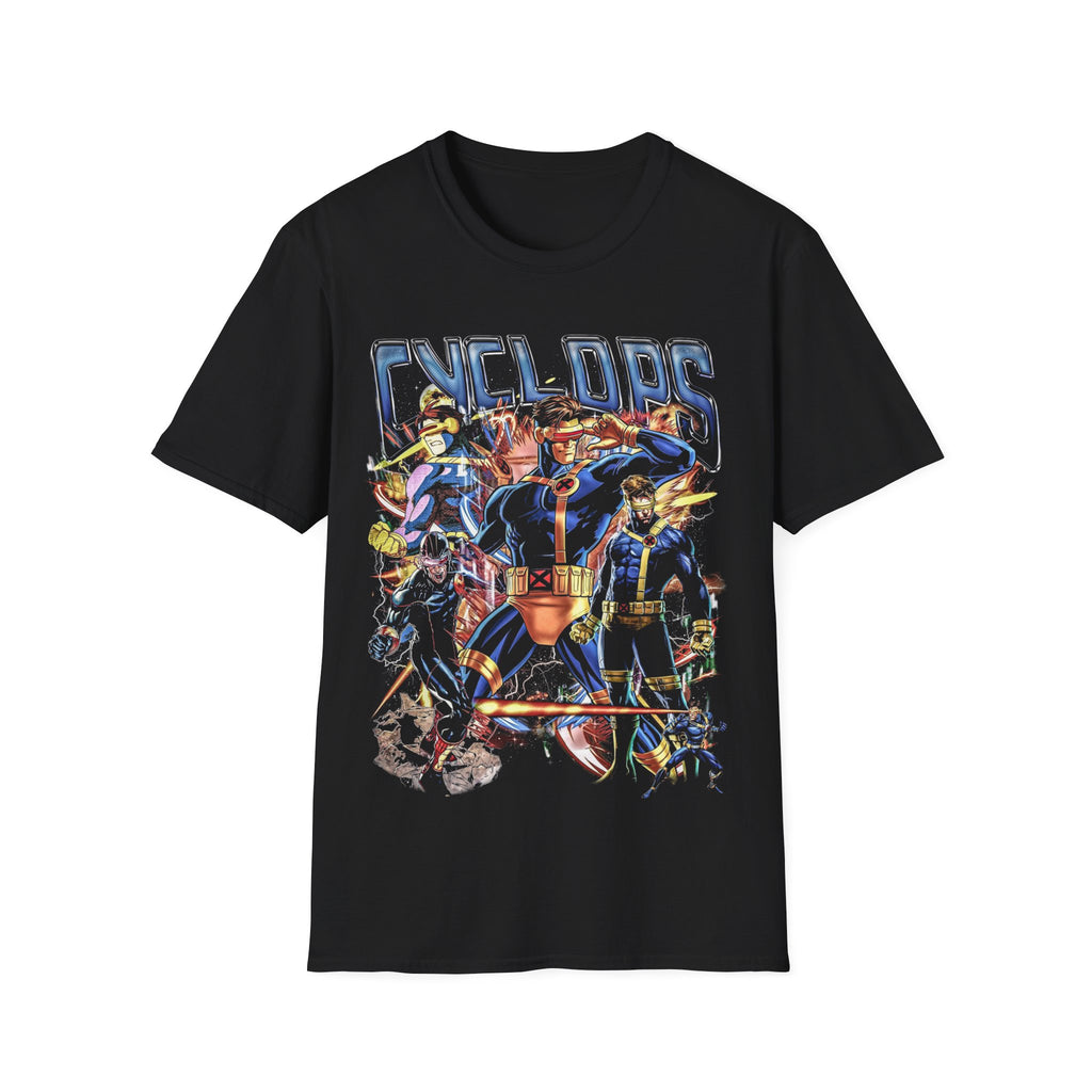 Vintage 90s Superheroes Bootleg Style T-Shirt, CYCLOPS Retro Superheroes Shirt Unisex Graphic Tee