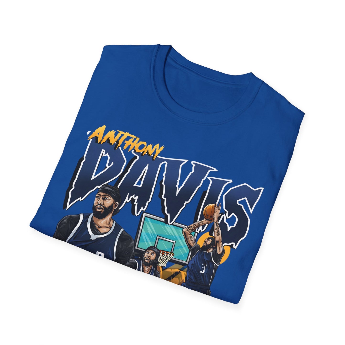 BASKETBALL LEGENDS DAVIS Unisex Softstyle T-Shirt