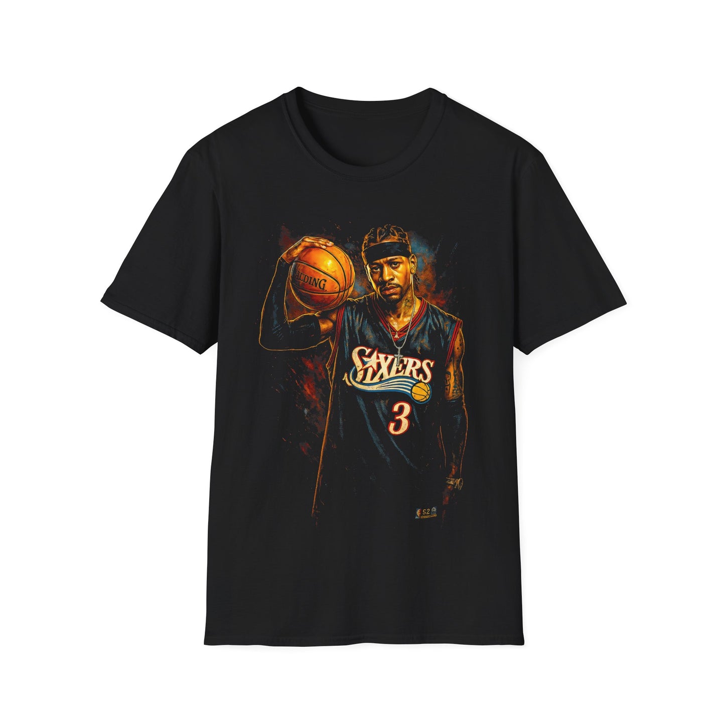 IVERSON BASKETBALL LEGENDS Unisex Softstyle T-Shirt