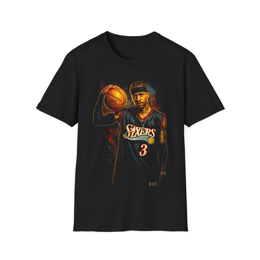 IVERSON BASKETBALL LEGENDS Unisex Softstyle T-Shirt