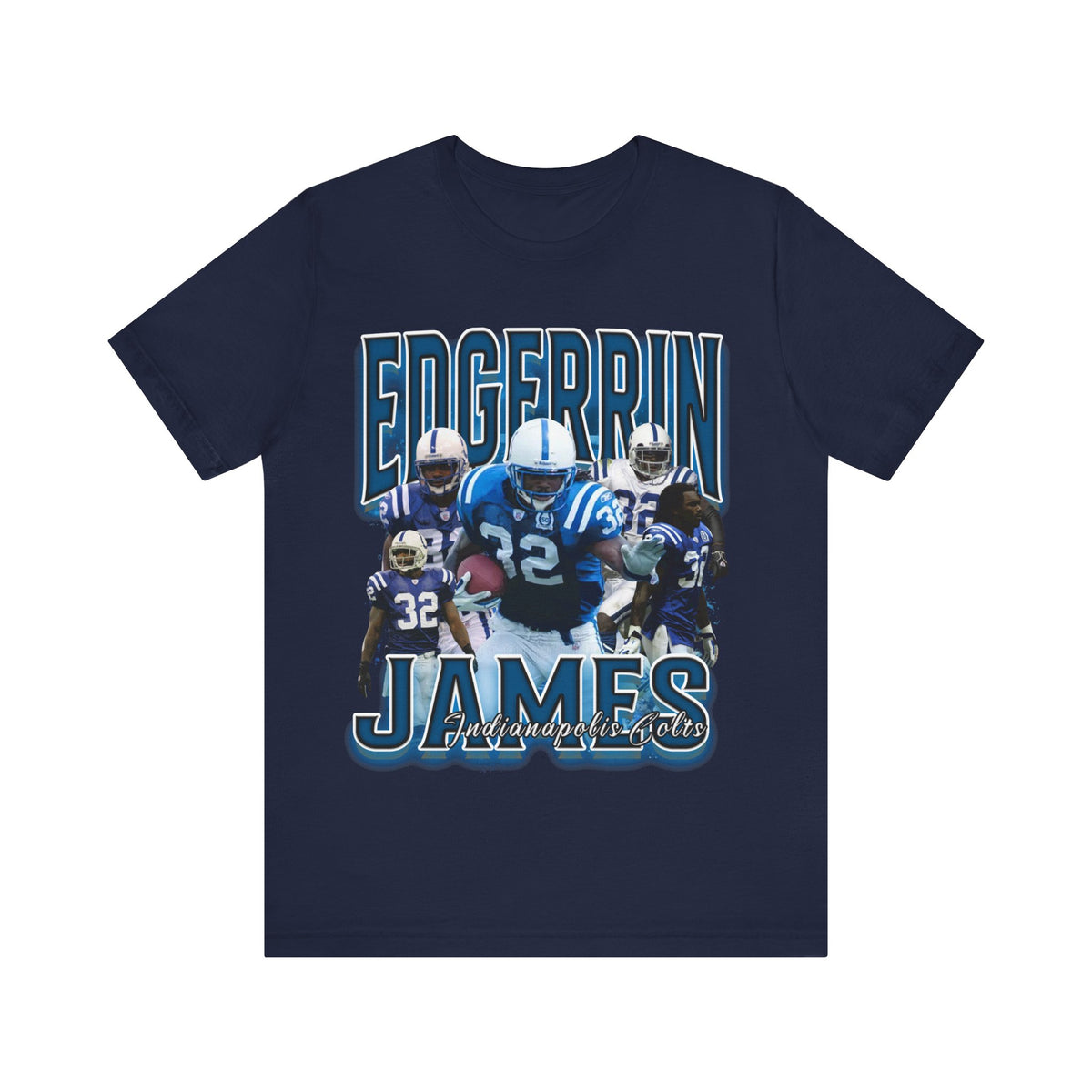 Vintage 90s Football Bootleg Style T-Shirt EDGERRIN JAMES 90s Unisex Graphic Tee