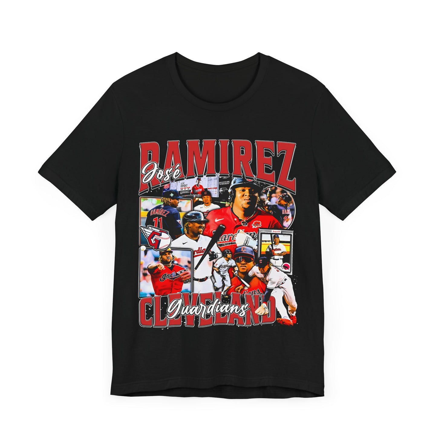 Vintage 90s Baseball Bootleg Style T-Shirt JOSE RAMIREZ Unisex Graphic Tee Shirt