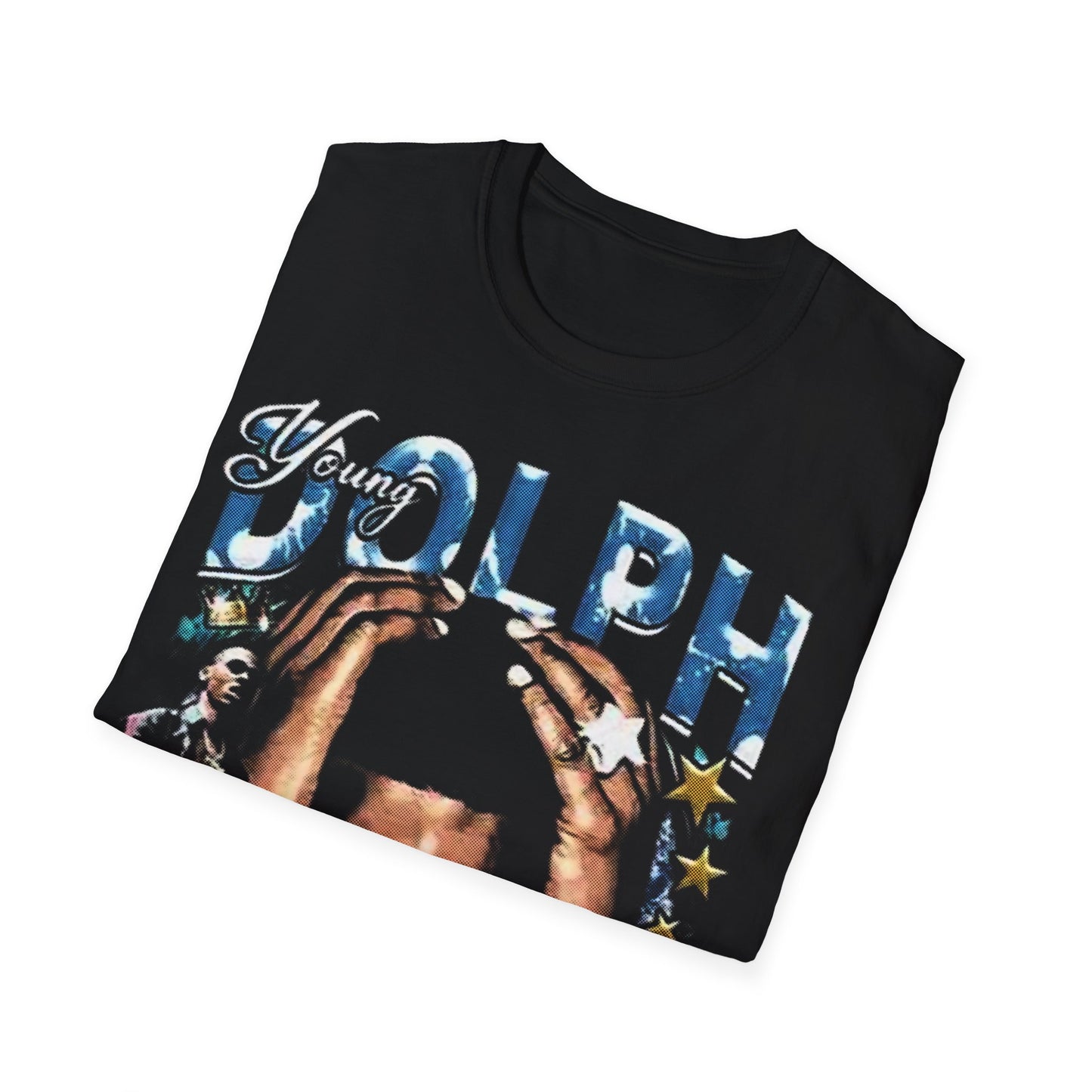 Vintage 90s Rap Bootleg Style T-Shirt, YOUNG DOLPH Vintage Retro Rap Shirt Unisex Graphic Tee Shirt