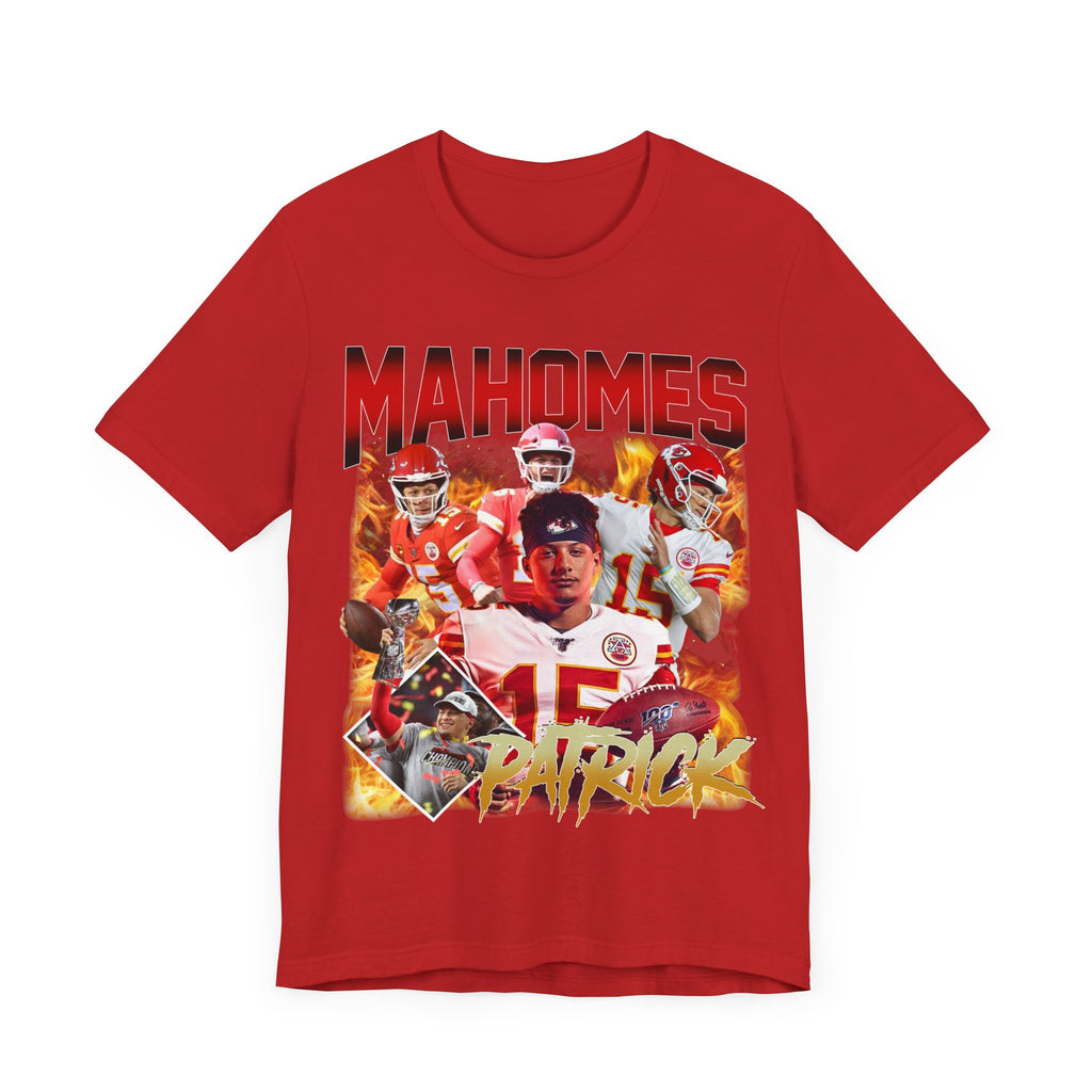Vintage 90s Football Bootleg Style TShirt PATRICK MAHOMES Unisex Graphic Tee 90s