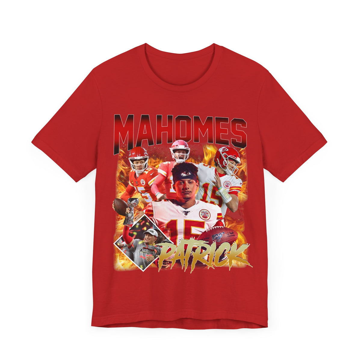 Vintage 90s Football Bootleg Style TShirt PATRICK MAHOMES Unisex Graphic Tee 90s