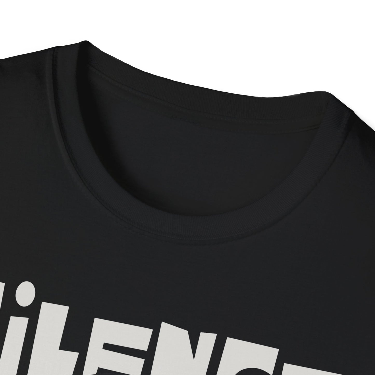 SILENCE PUNK PREMIUM STREETWEAR Unisex Softstyle T-Shirt