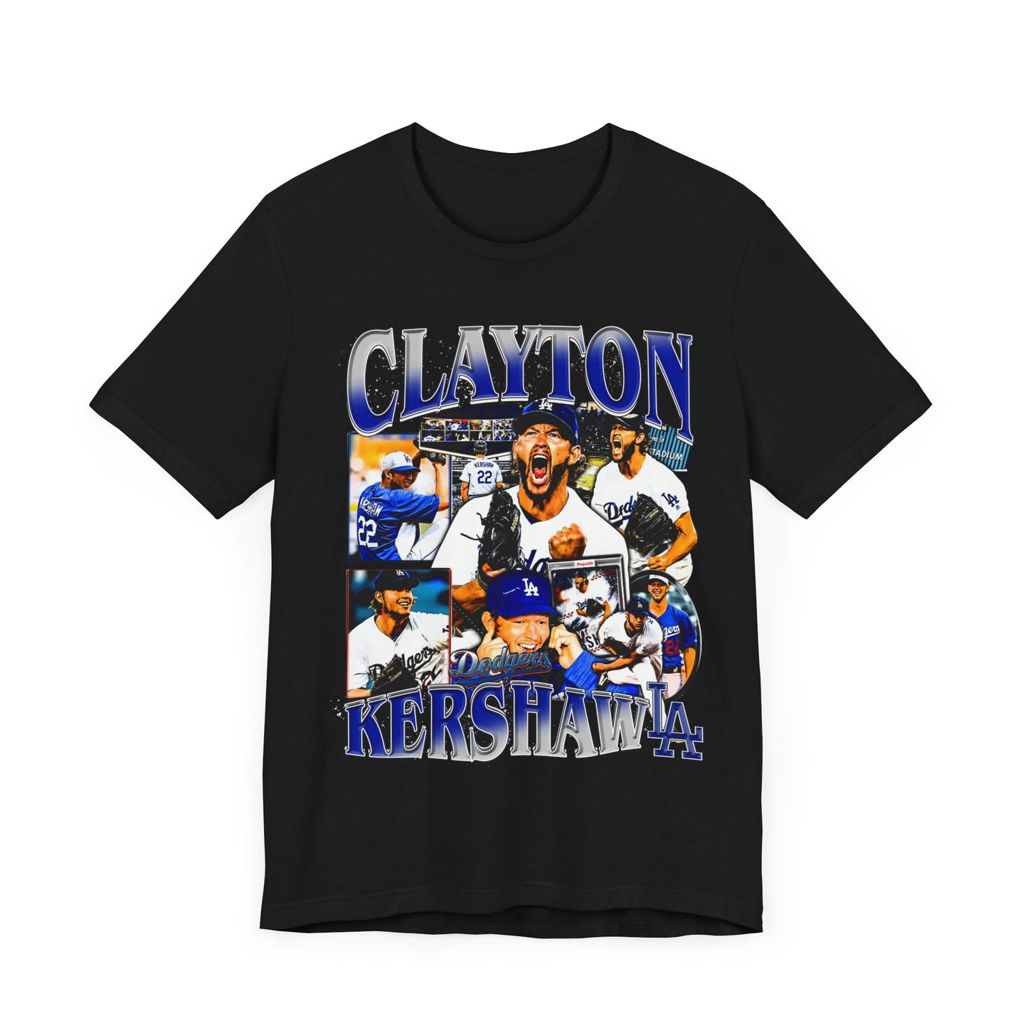 Vintage 90s Baseball Bootleg Style T-Shirt CLAYTON KERSHAW Unisex Graphic Tee