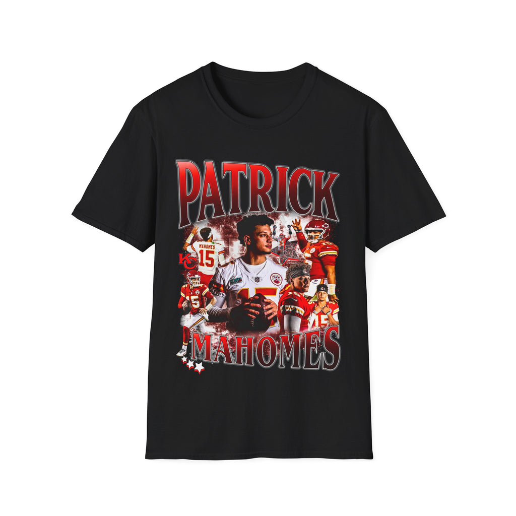 Vintage 90s Football Bootleg Style T-Shirt, PATRICK MAHOMES Retro Football Shirt Unisex Graphic Tee Shirt