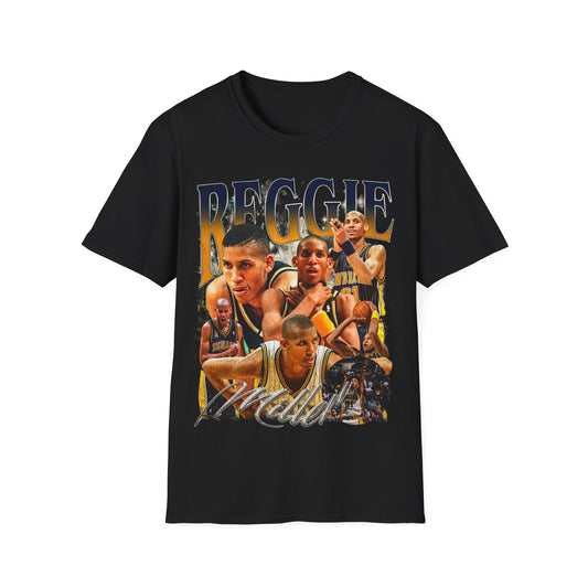 Vintage 90s Basketball Bootleg Style T-Shirt, REGGIE MILLER Retro Basketball Shirt Unisex Graphic Tee