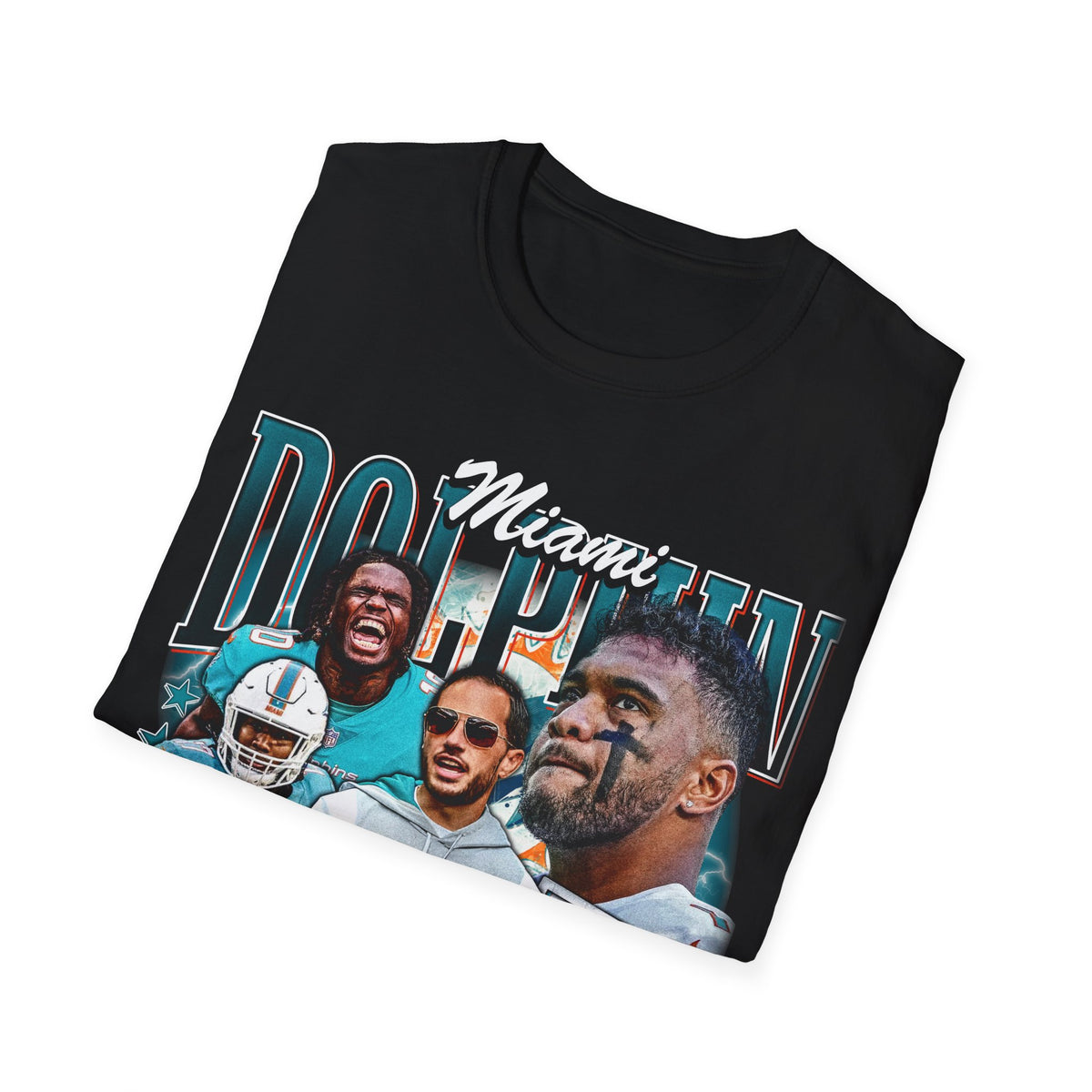 Vintage 90s Football Bootleg Style T-Shirt, MIAMI Vintage Graphic Tee, Retro Football Shirt Unisex Graphic Tee Shirt
