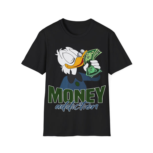 MONEY ADDICTION PREMIUM STREETWEAR Unisex Softstyle T-Shirt