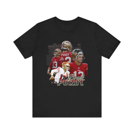 Vintage 90s Football Bootleg Style T-Shirt, BROCK PURDY Unisex Graphic Tee Shirt