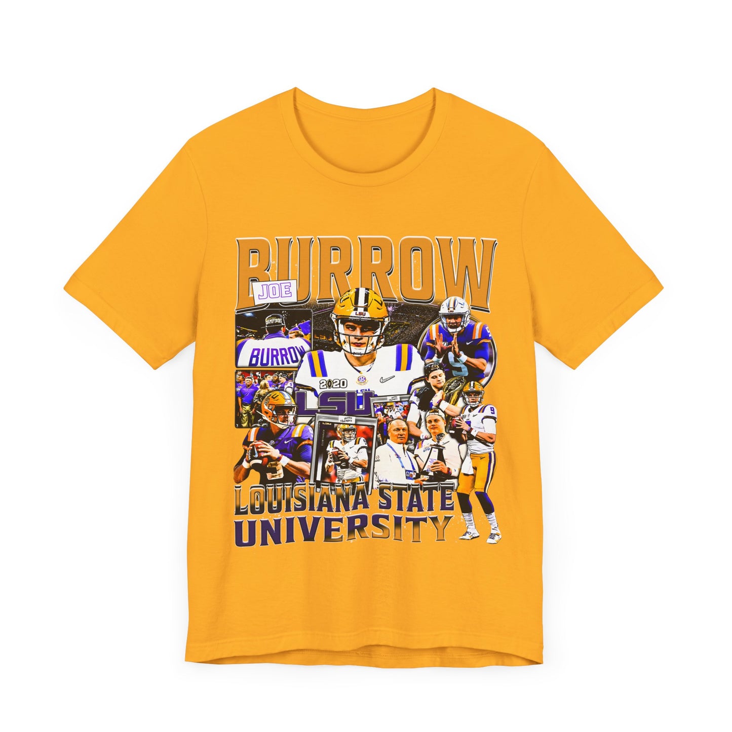 Vintage 90s Football Bootleg Style TShirt JOE BURROW Unisex Graphic Tee Shirt