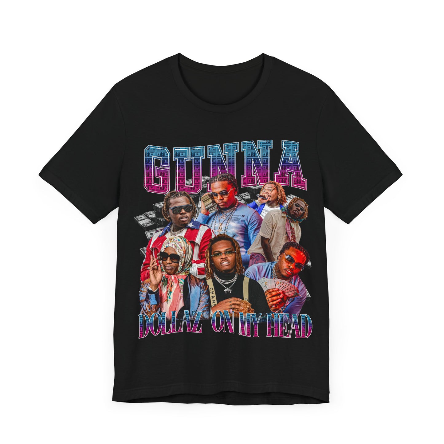 Vintage 90s Rap Bootleg Style T-Shirt GUNNA 90s Style Unisex Graphic Tee Shirt