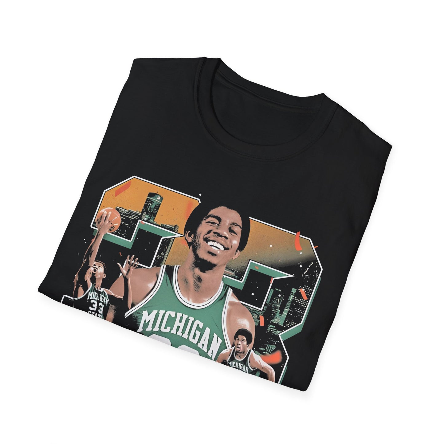 Vintage 90s Basketball Bootleg Style T-Shirt, MAGIC Retro Basketball Shirt Unisex Graphic Tee