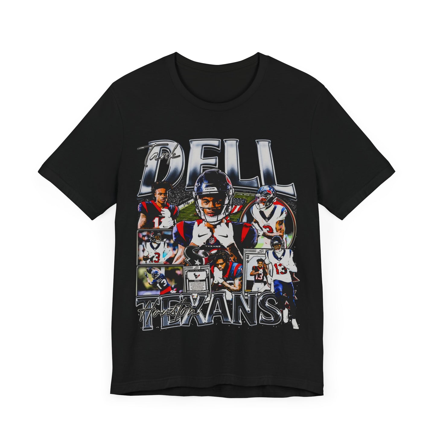 Vintage 90s Football Bootleg Style T-Shirt TANK DELL 90s Unisex Graphic Tee