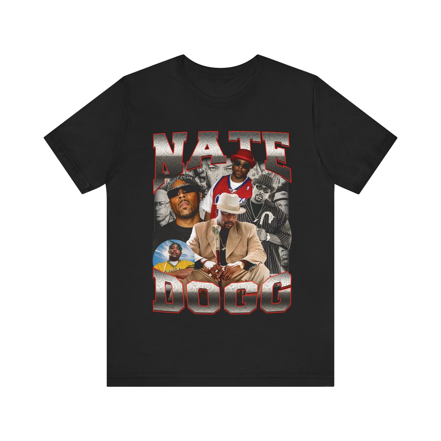 Vintage 90s Rap Bootleg Style T-Shirt NATE DOGG 90s Style Unisex Graphic Tee