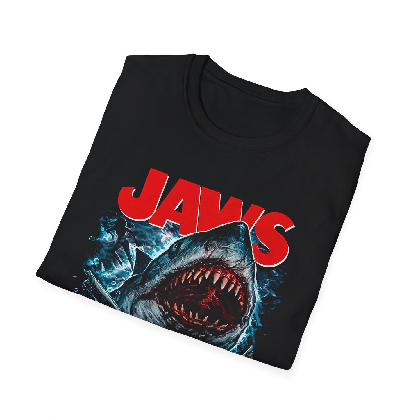 JAWS POP CULTURE Unisex Softstyle T-Shirt
