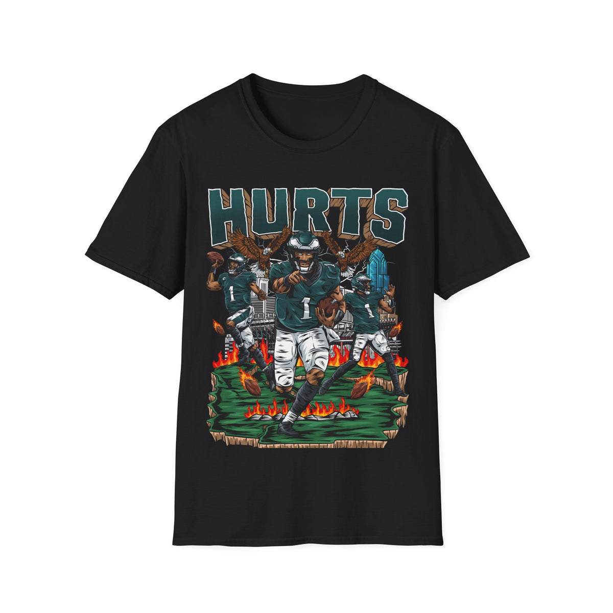 FOOTBALL LEGENDS Unisex Softstyle T-Shirt