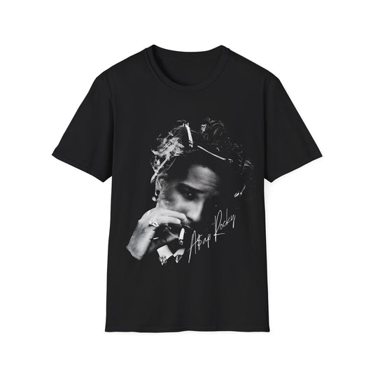 ASAP ROCKY BIG FACE RAP LEGENDS Unisex Softstyle T-Shirt