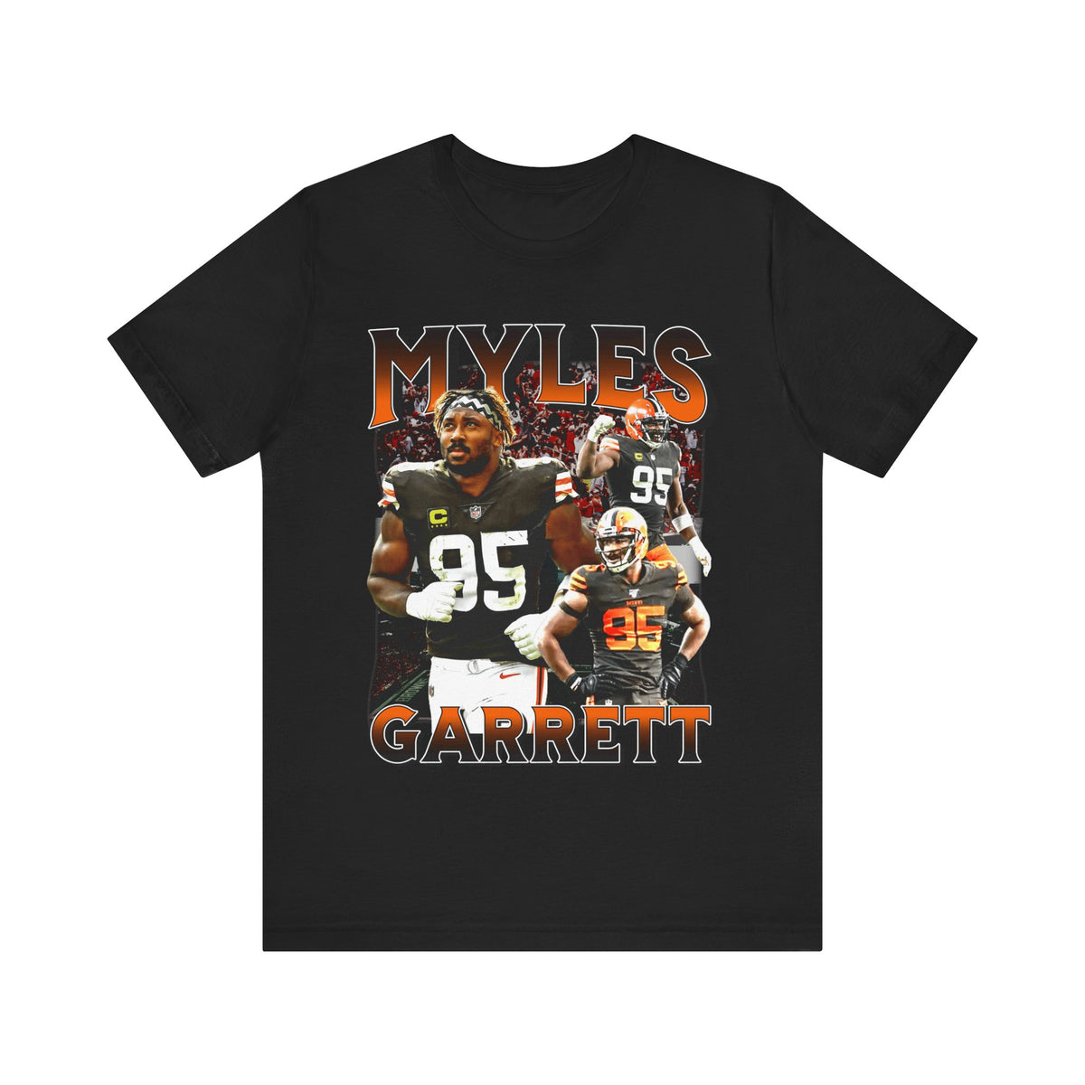 Vintage 90s Football Bootleg Style T-Shirt MYLES GARRETT Unisex Graphic Tee