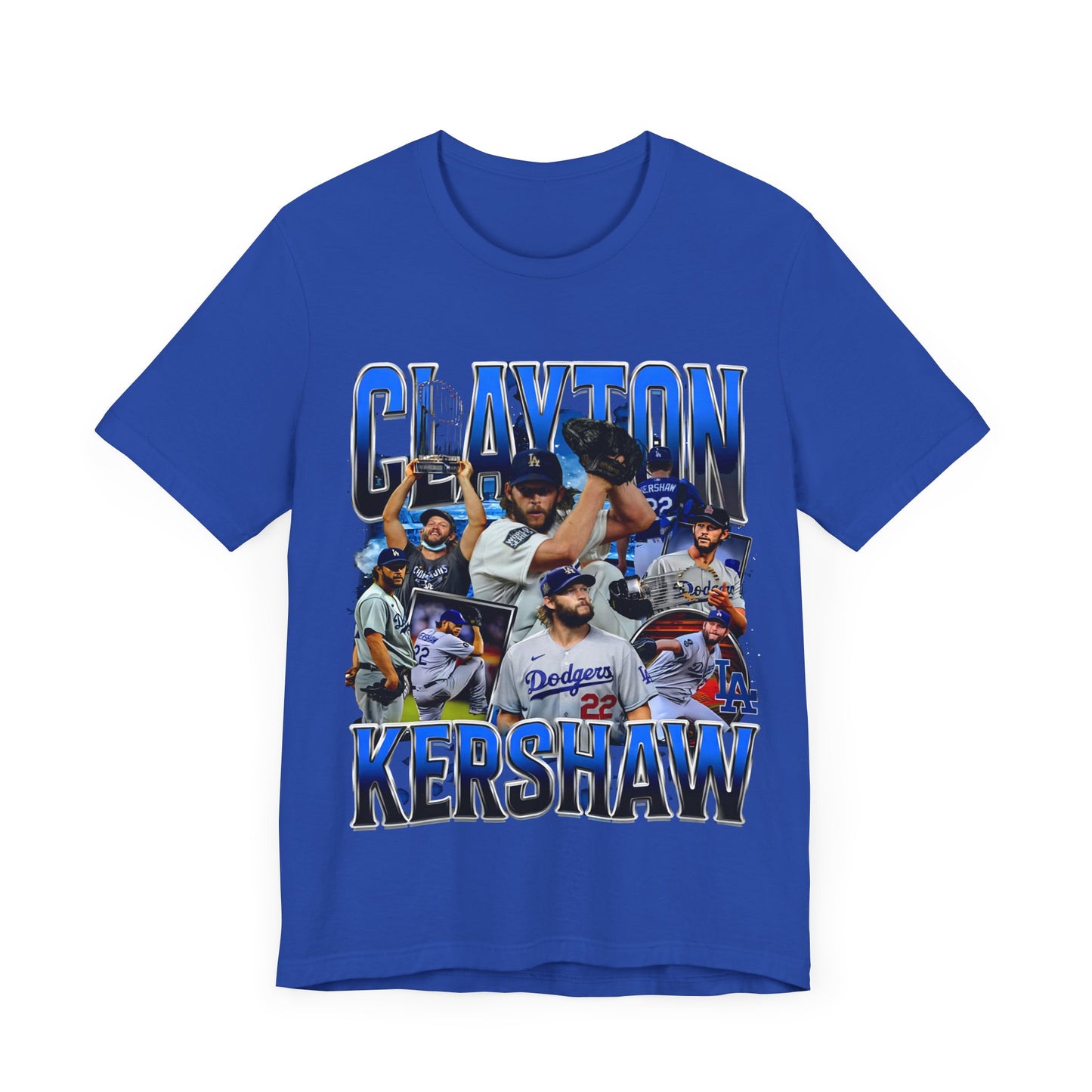 Vintage 90s Baseball Bootleg Style TShirt CLAYTON KERSHAW Unisex Graphic Tee