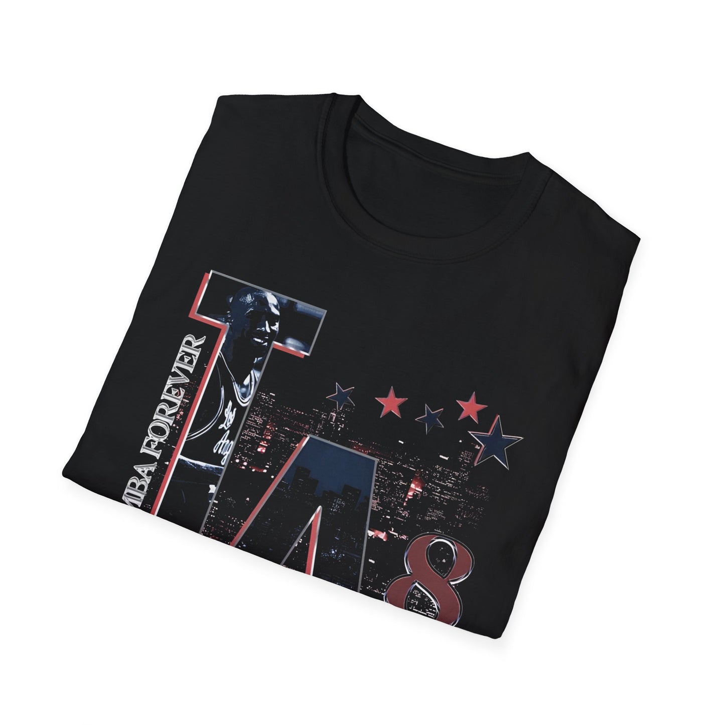 Vintage 90s Basketball Bootleg Style T-Shirt, LA KB Retro Basketball Shirt Unisex Graphic Tee