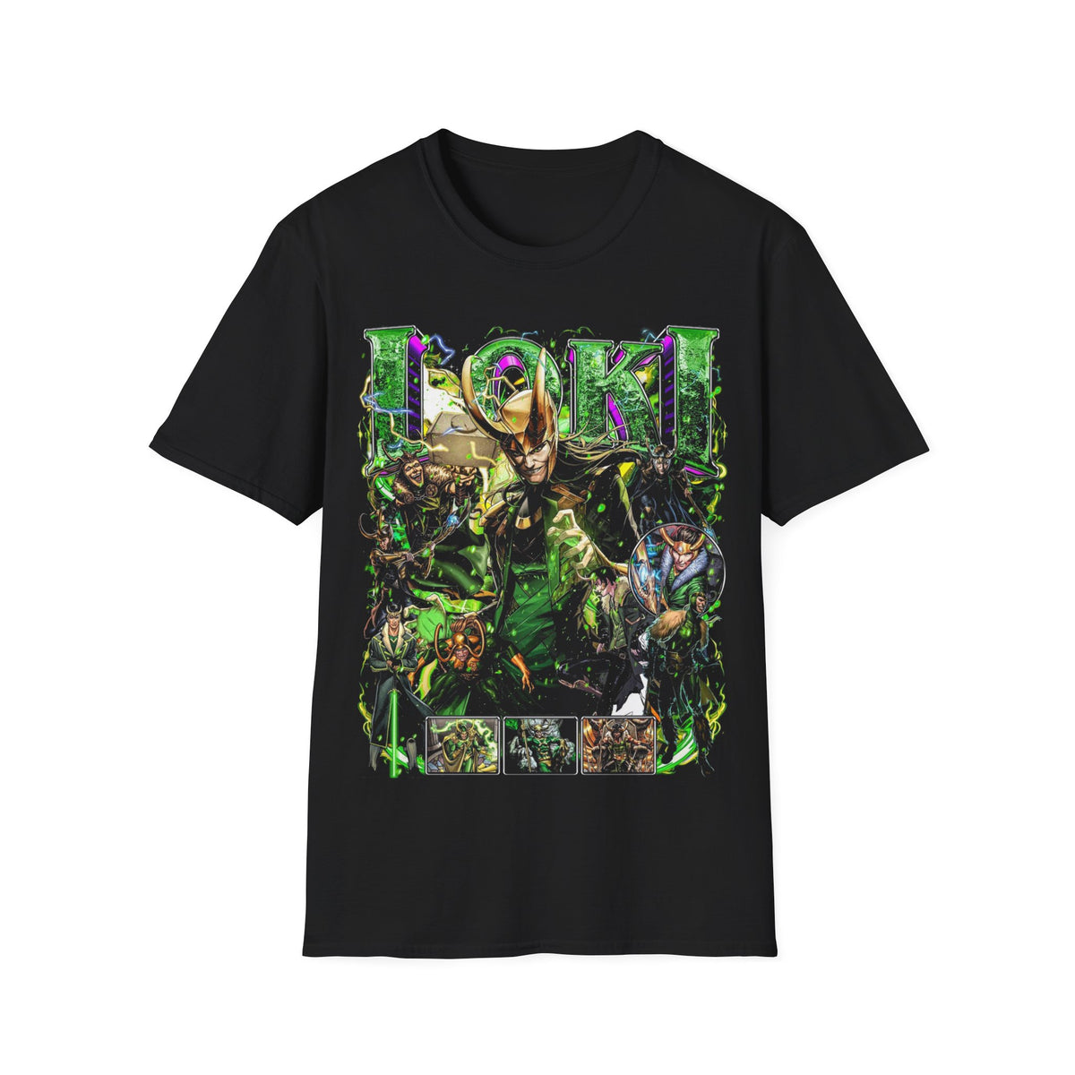 Vintage 90s Superheroes Bootleg Style T-Shirt, LOKI Retro Superheroes Shirt Unisex Graphic Tee