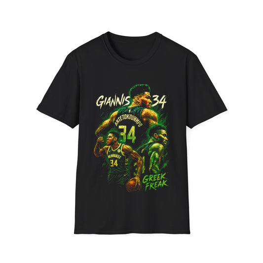 GIANNIS BASKETBALL LEGENDS Unisex Softstyle T-Shirt