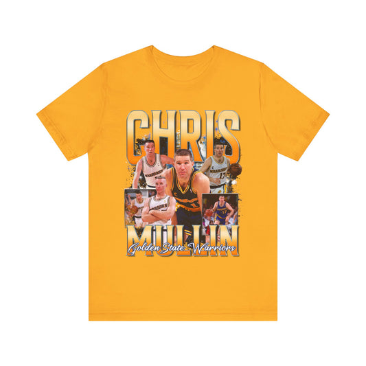 Vintage 90s Basketball Bootleg Style T-Shirt CHRIS MULLIN Unisex Graphic Tee