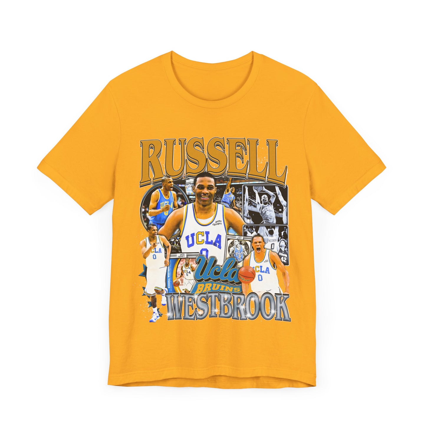 Vintage 90s Basketball Bootleg Style TShirt RUSSELL WESTBROOK Unisex Graphic Tee