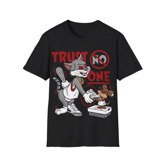 TRUST NO ONE T AND J PREMIUM STREETWEAR Unisex Softstyle T-Shirt