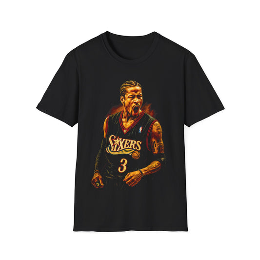 IVERSON BASKETBALL LEGENDS Unisex Softstyle T-Shirt