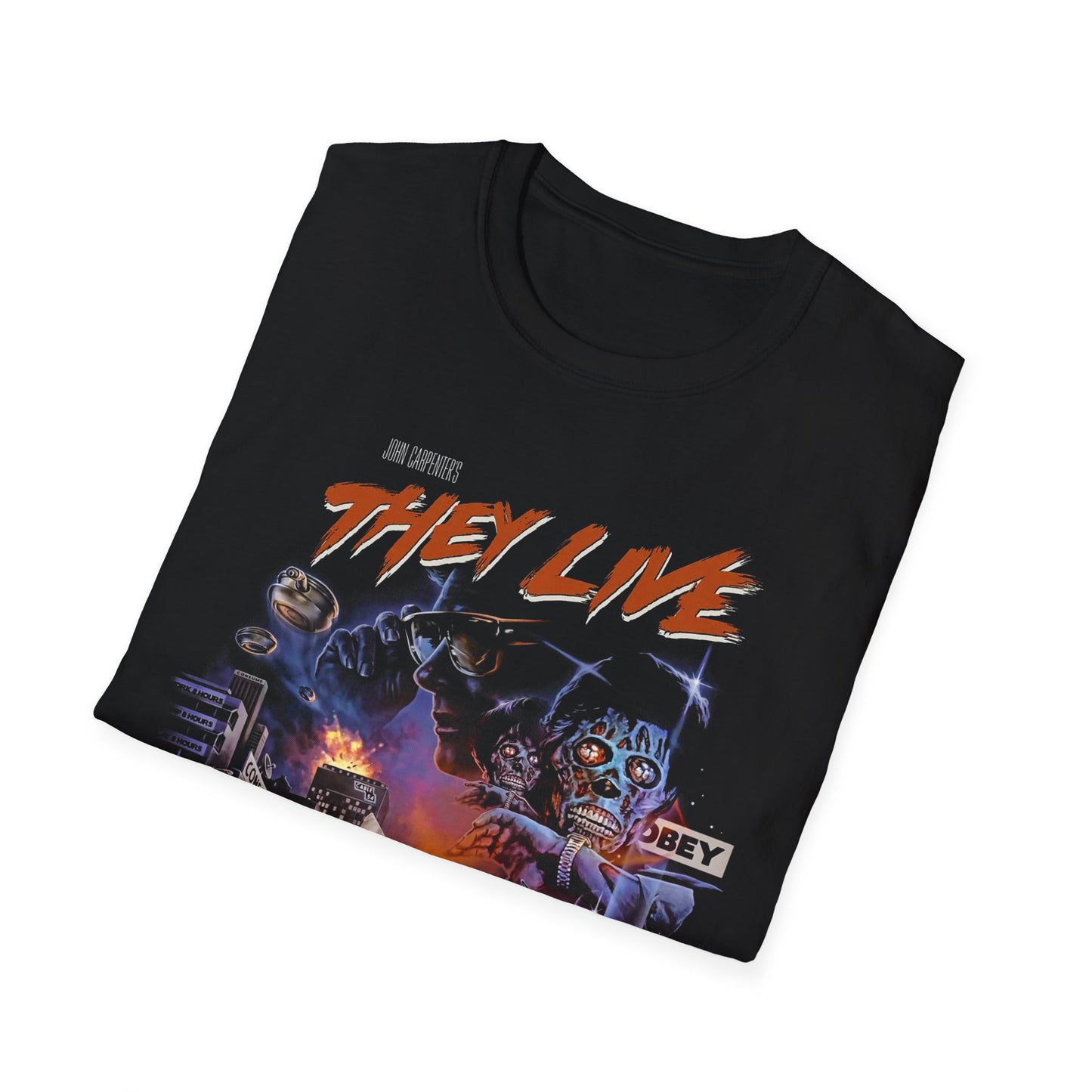 THEY LIVE POP CULTURE Unisex Softstyle T-Shirt