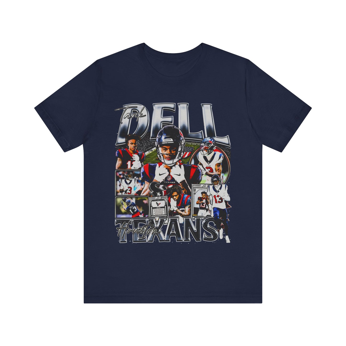 Vintage 90s Football Bootleg Style T-Shirt TANK DELL 90s Unisex Graphic Tee