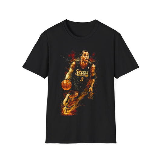 IVERSON BASKETBALL LEGENDS Unisex Softstyle T-Shirt