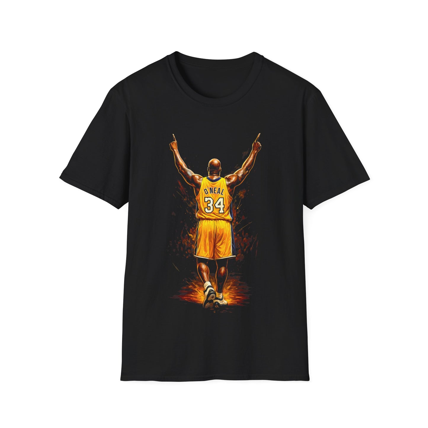 SHAQ BASKETBALL LEGENDS Unisex Softstyle T-Shirt