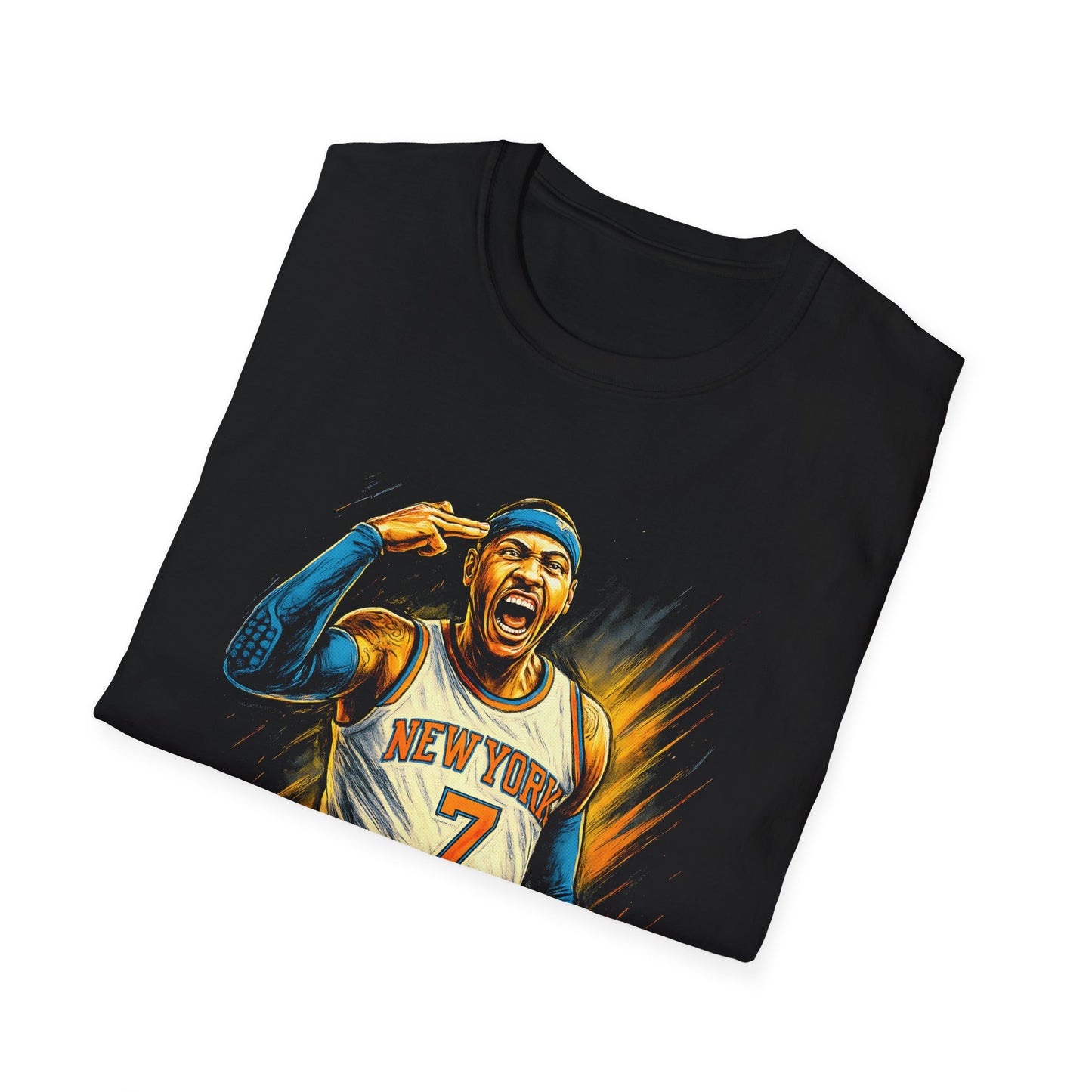 CARMELO BASKETBALL LEGENDS Unisex Softstyle T-Shirt