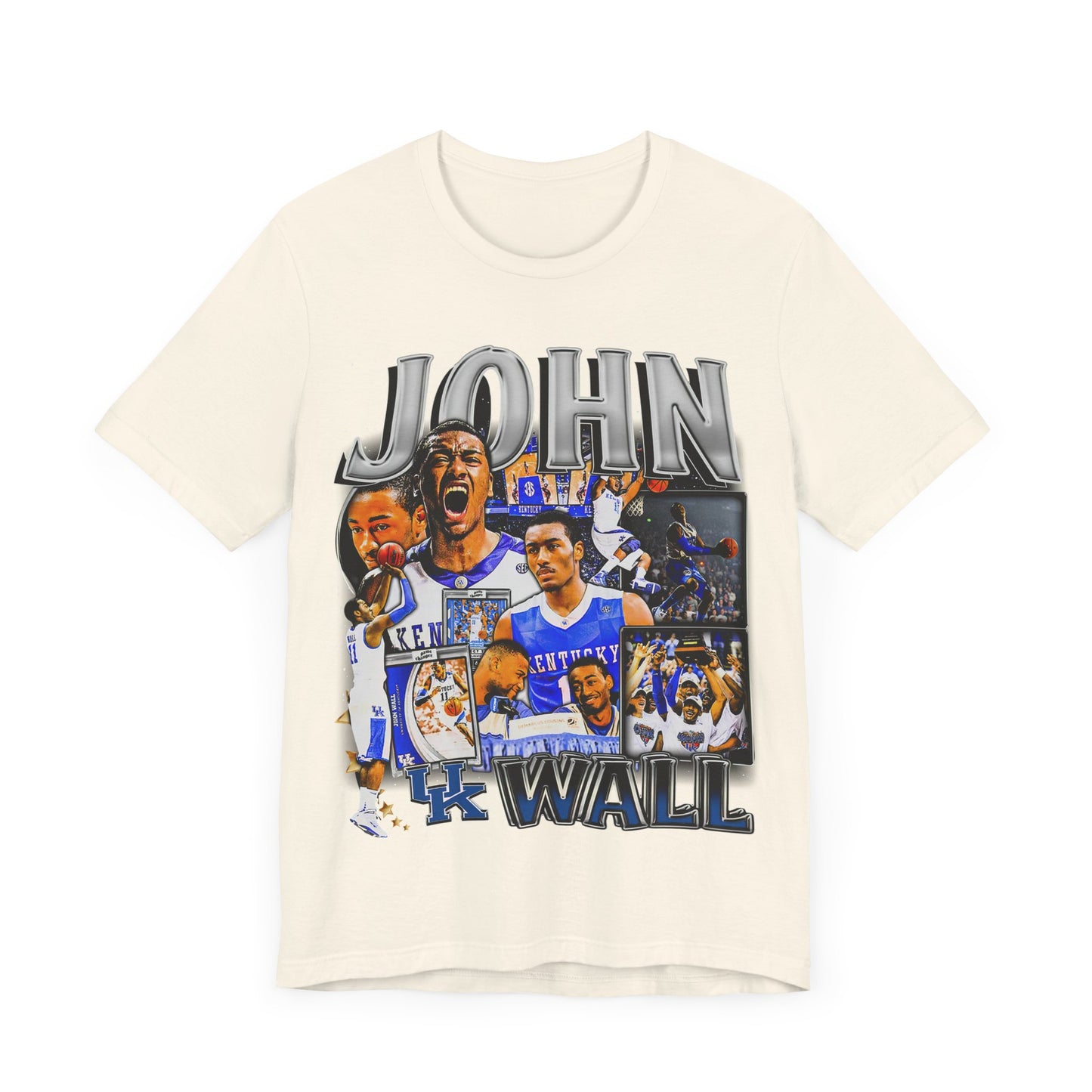 Vintage 90s Basketball Bootleg Style TShirt JOHN WALL 90s Unisex Graphic Tee