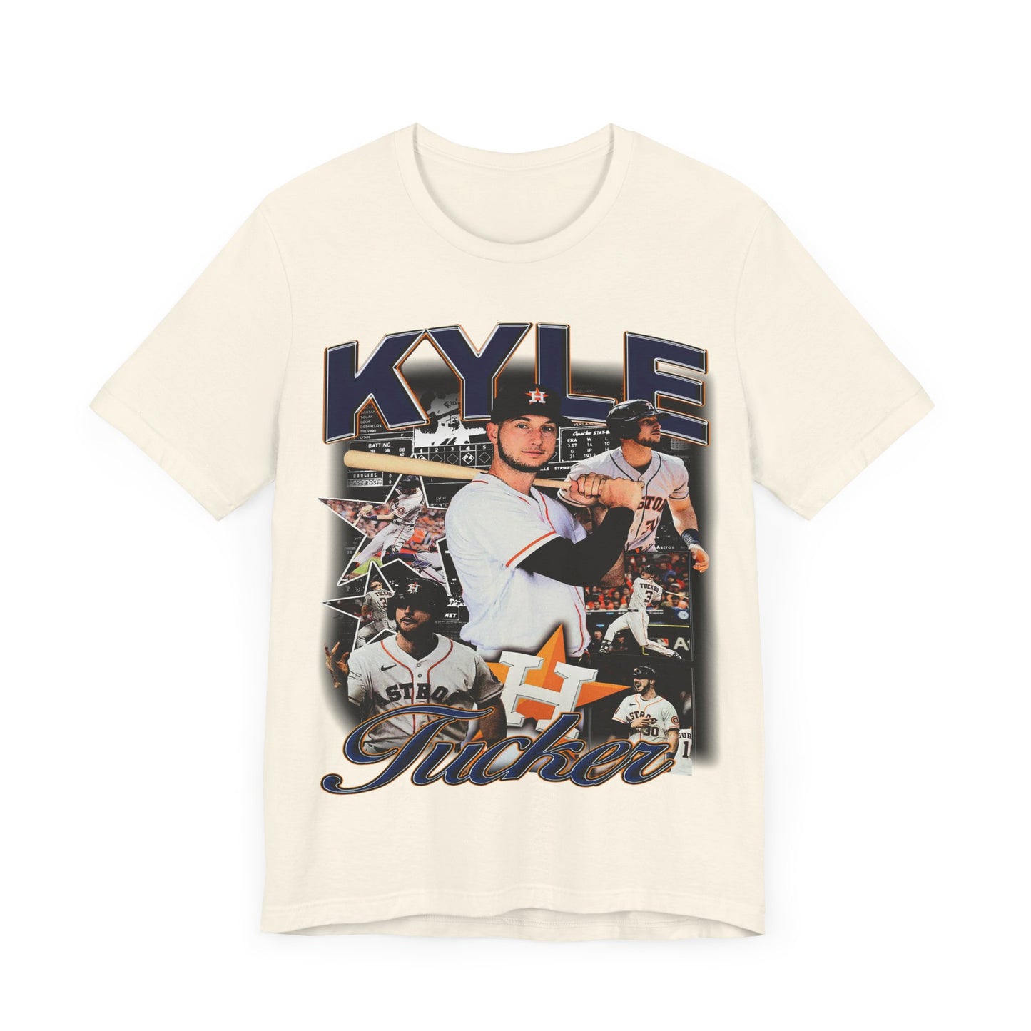 Vintage 90s Baseball Bootleg Style T-Shirt KYLE TUCKER 90s Unisex Graphic Tee