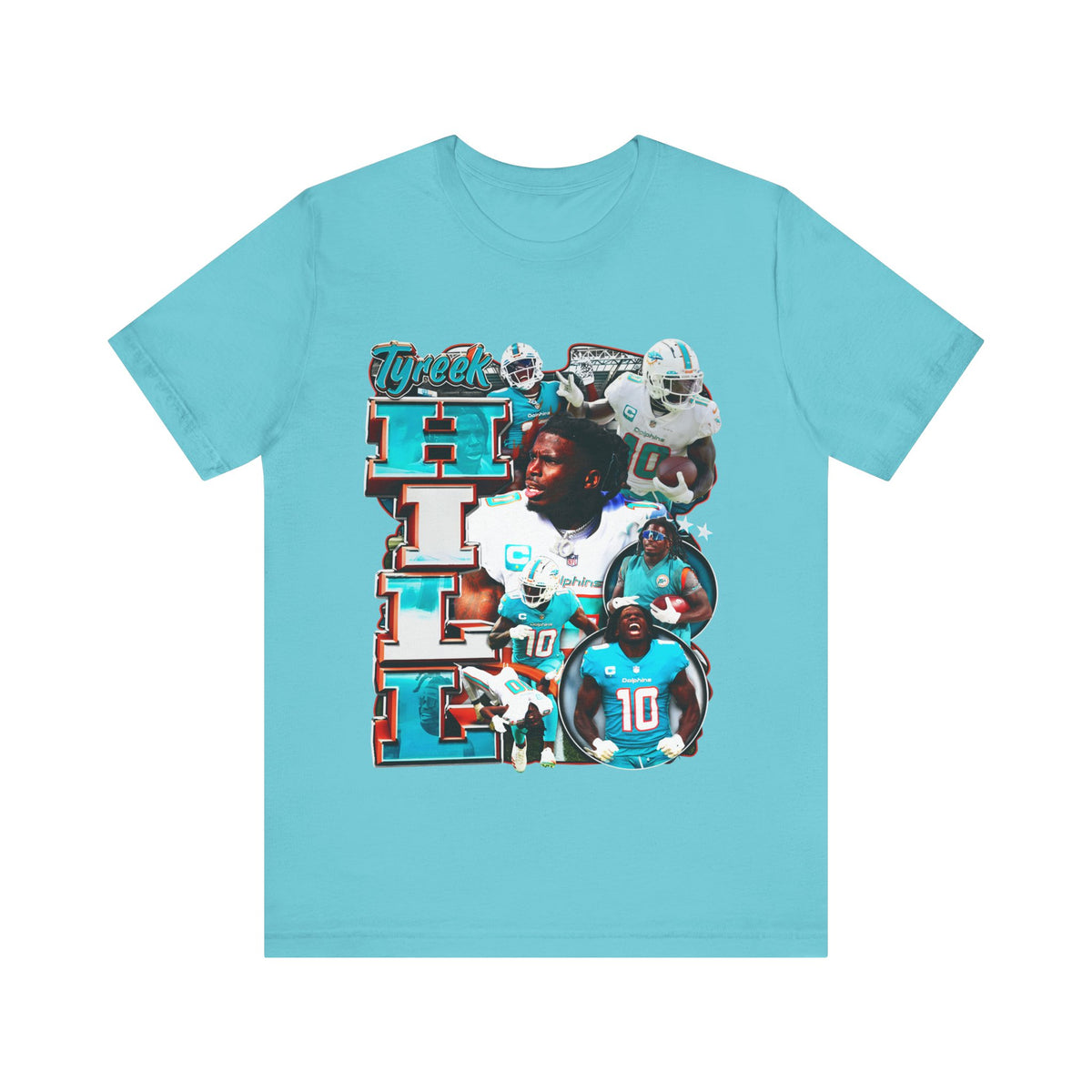 Vintage 90s Football Bootleg Style TShirt TYREEK HILL Unisex Graphic Tee Shirt